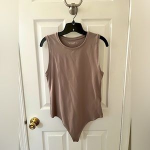Abercrombie Seamless Fabric Crew Tank Bodysuit
